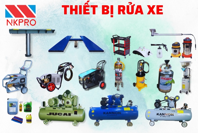 THIẾT BỊ RỬA XE CHUYÊN NGHIỆP